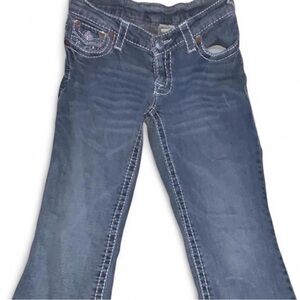 True Religion Dark Blue Flare Jeans
